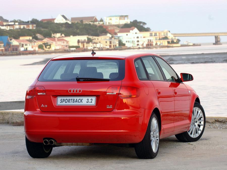  Audi A3 Sportback 3.2 Quattro (8PA) 2005 года  (ZA) (фото 5 из 14)